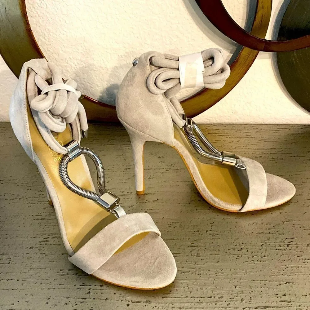 New MODE Collective Mink Sandals
